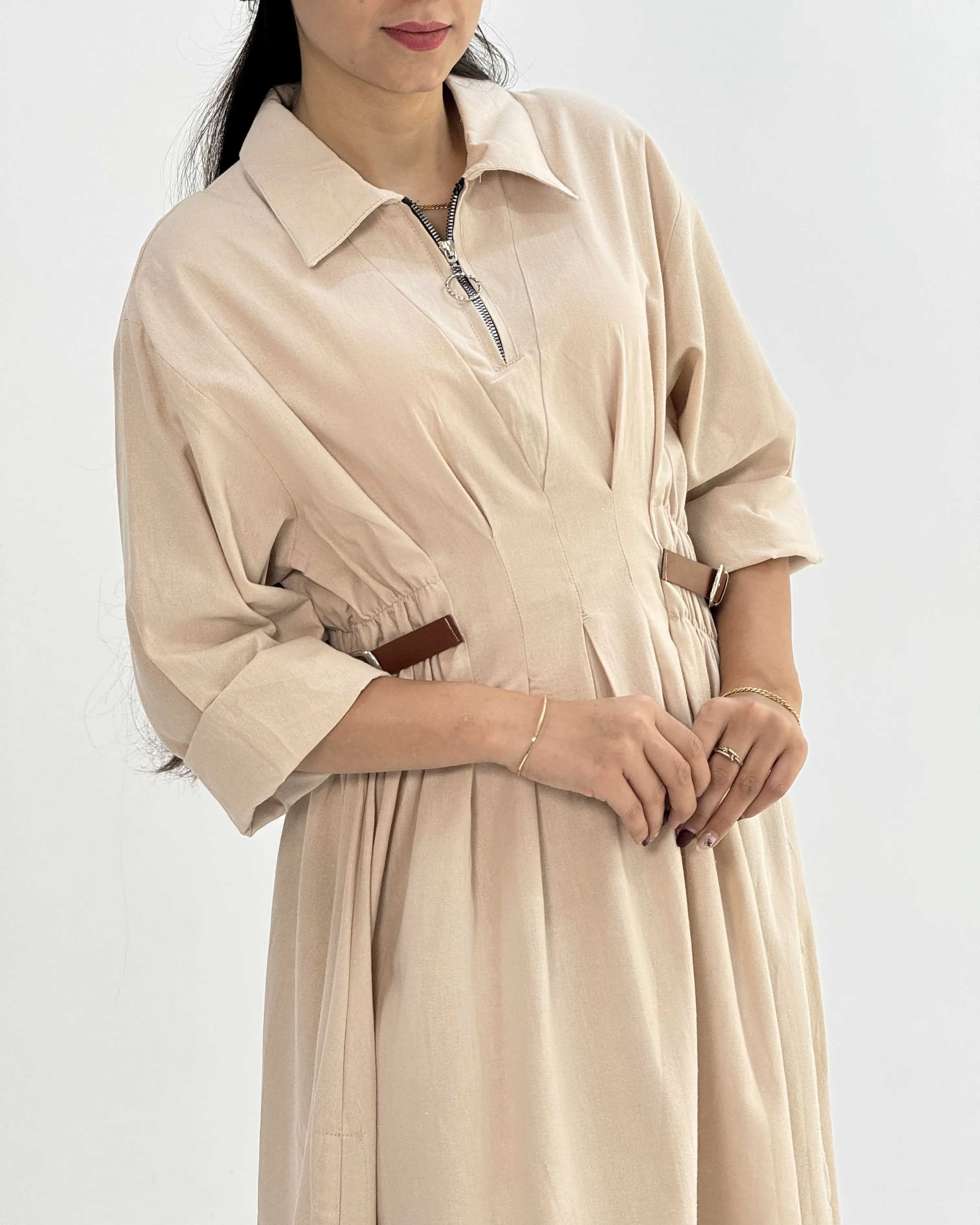 پیراهن لینن ژیارا زنانه/آراسز